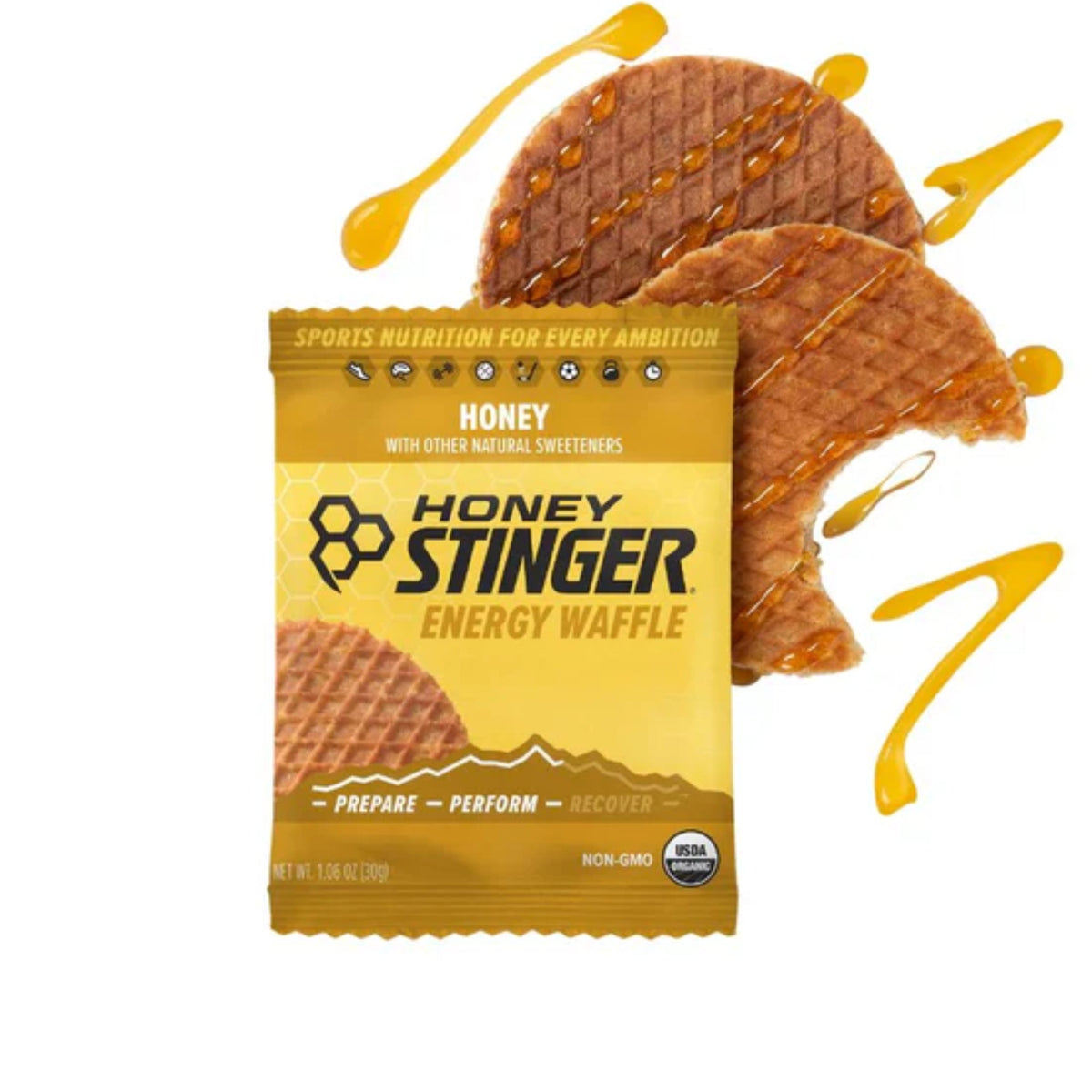 Honey Stinger Organic Waffle Bar - Skiis & Biikes