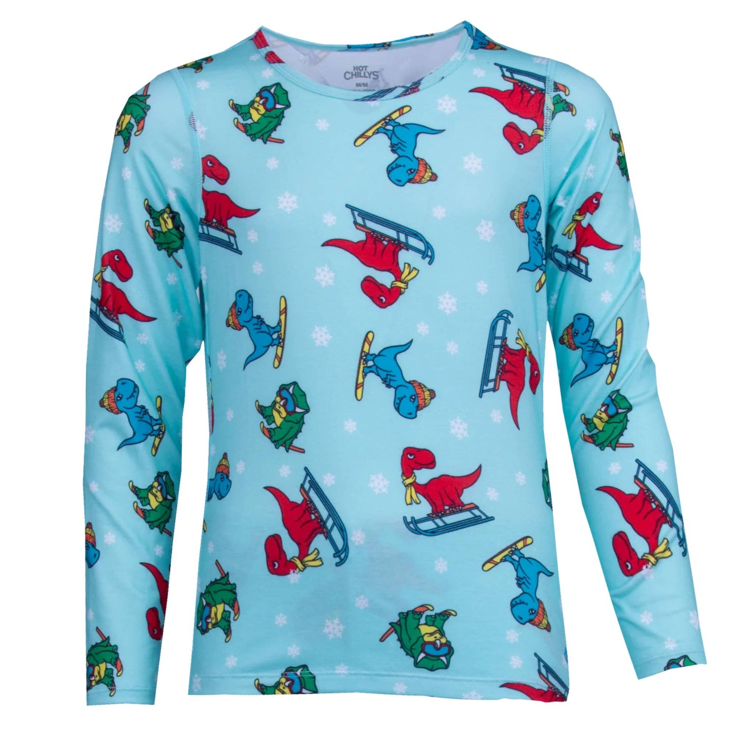 Hot Chilly's Originals Print Youth Crew 2025 - Skiis & Biikes