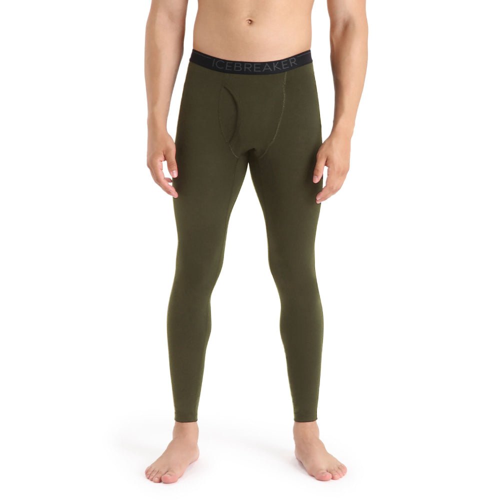 Icebreaker 200 Oasis Mens Leggings with Fly - Skiis & Biikes