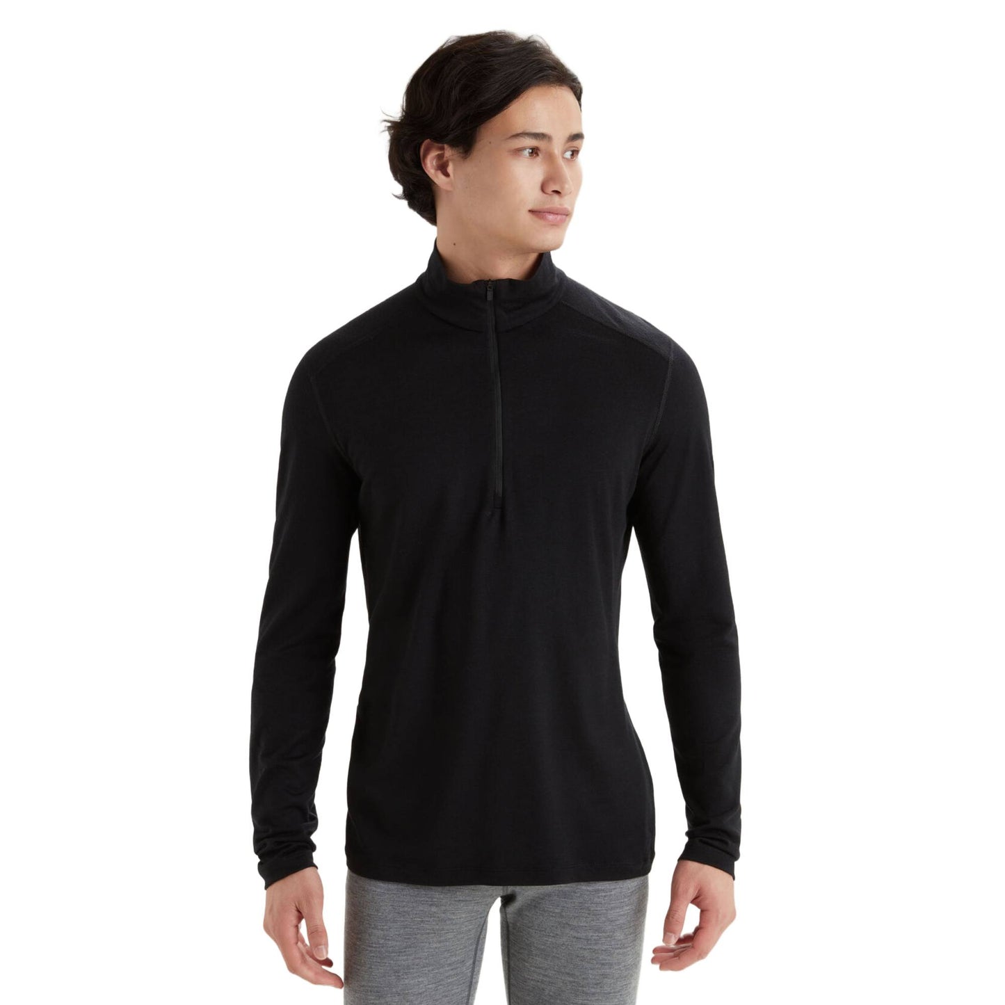Icebreaker 200 Oasis Mens LS Half Zip - Skiis & Biikes