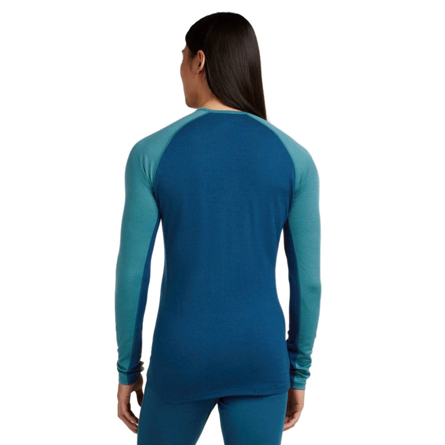 Icebreaker 200 ZoneKnit Mens LS Crewe - Skiis & Biikes