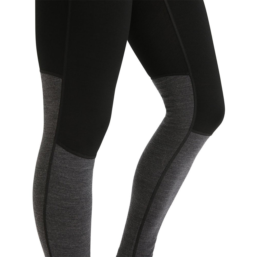 Icebreaker 200 ZoneKnit Womens Leggings - Skiis & Biikes