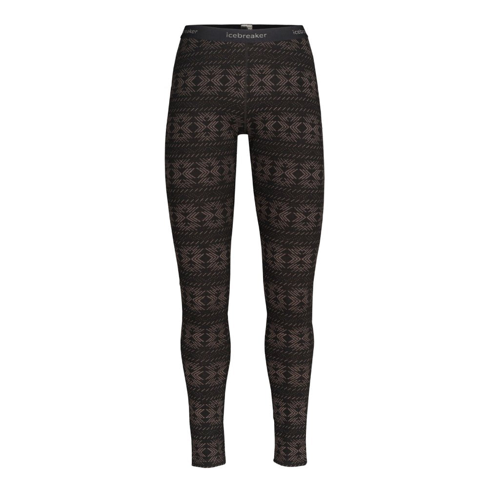 Icebreaker 250 Vertex Crystaline Womens Leggings - Skiis & Biikes