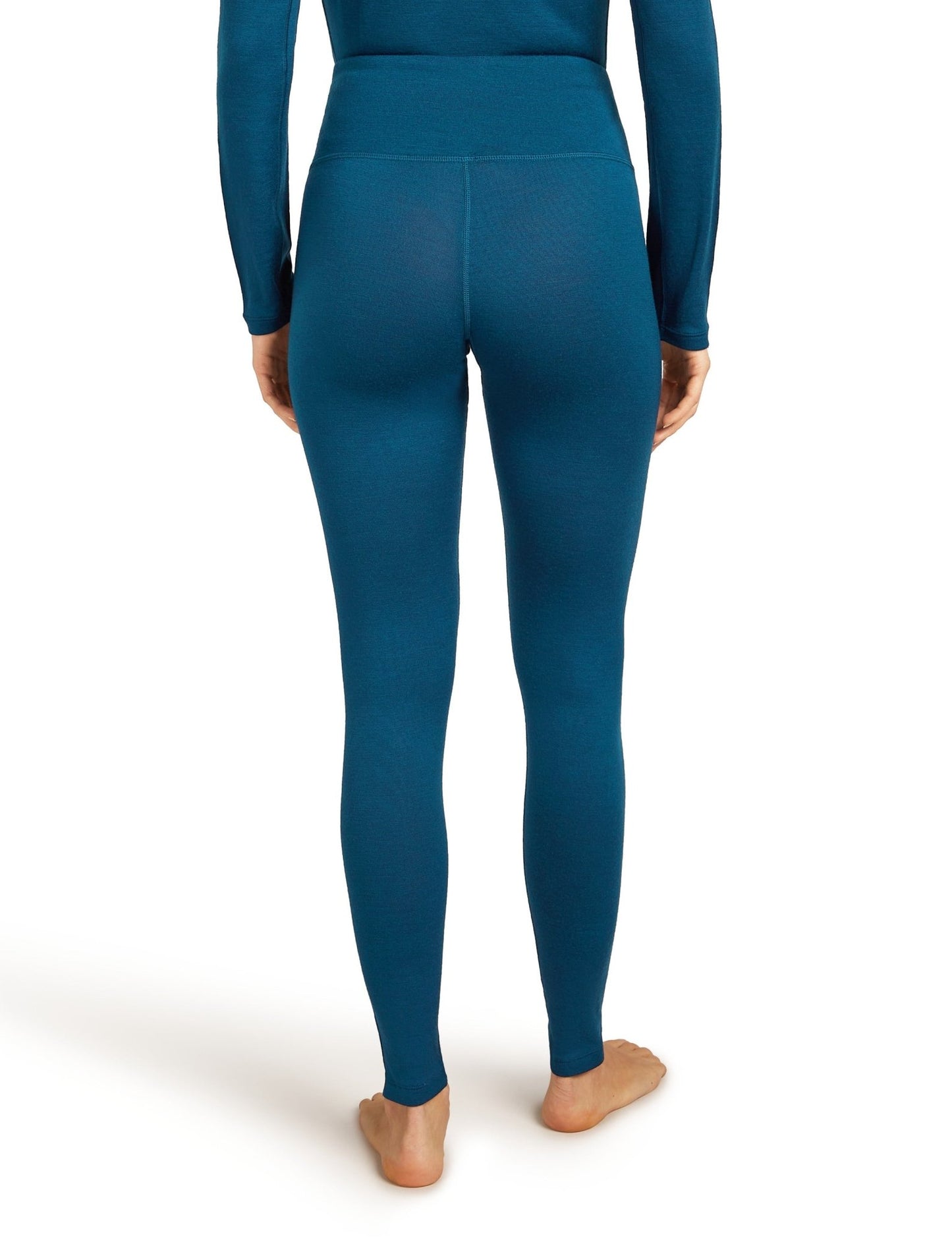 Icebreaker 260 Tech Womens High Rise Leggings - Skiis & Biikes