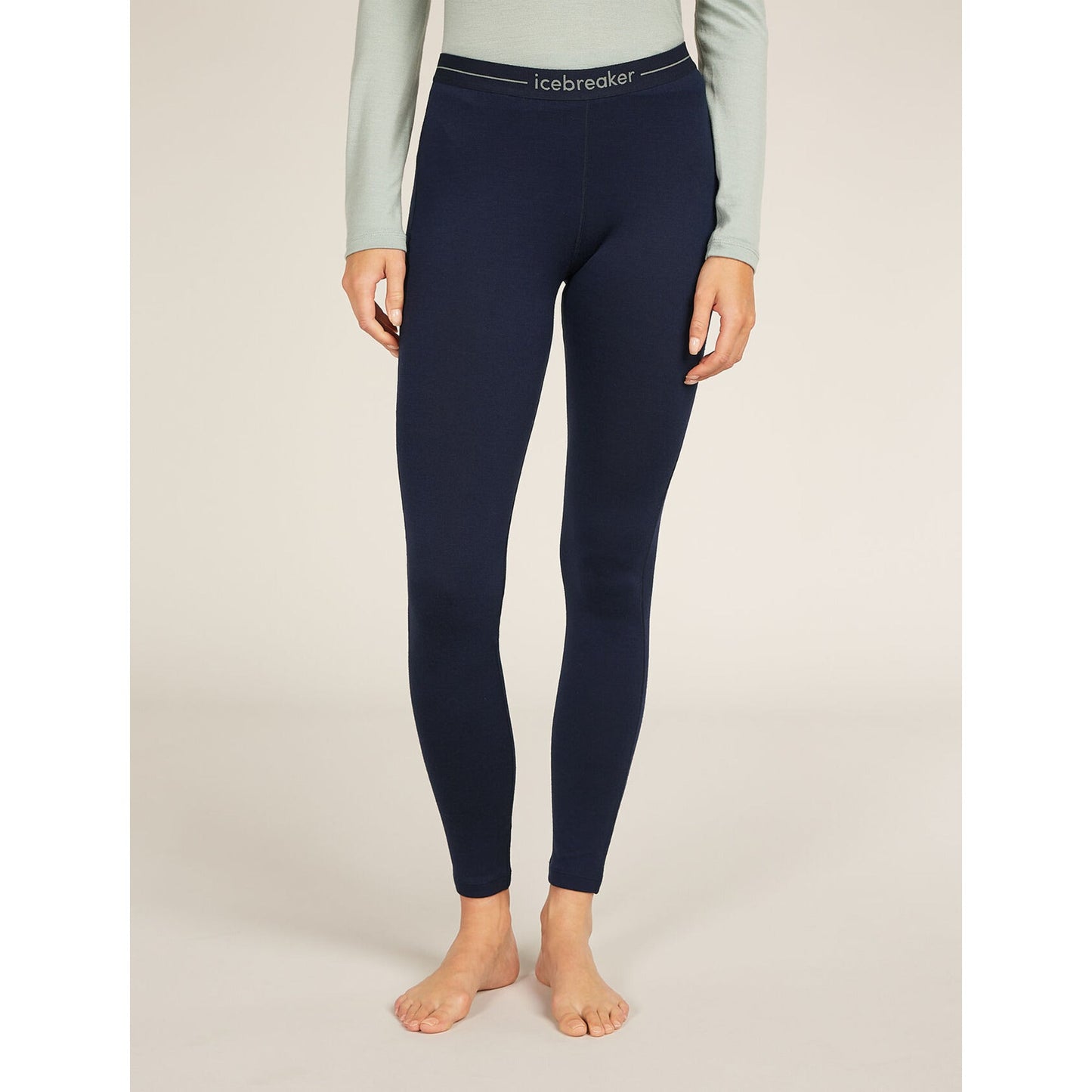Icebreaker 260 Tech Womens Leggings - Skiis & Biikes