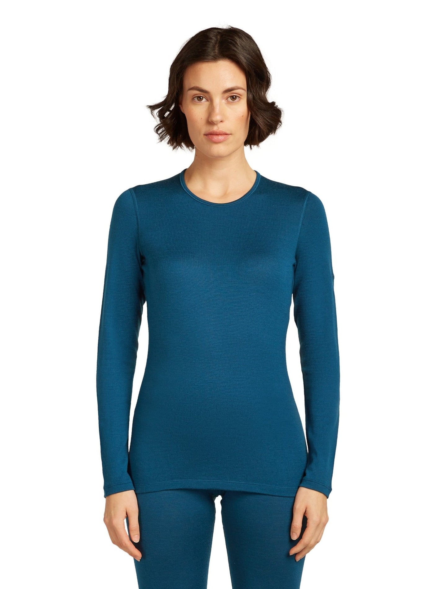 Icebreaker 260 Tech Womens LS Crewe - Skiis & Biikes