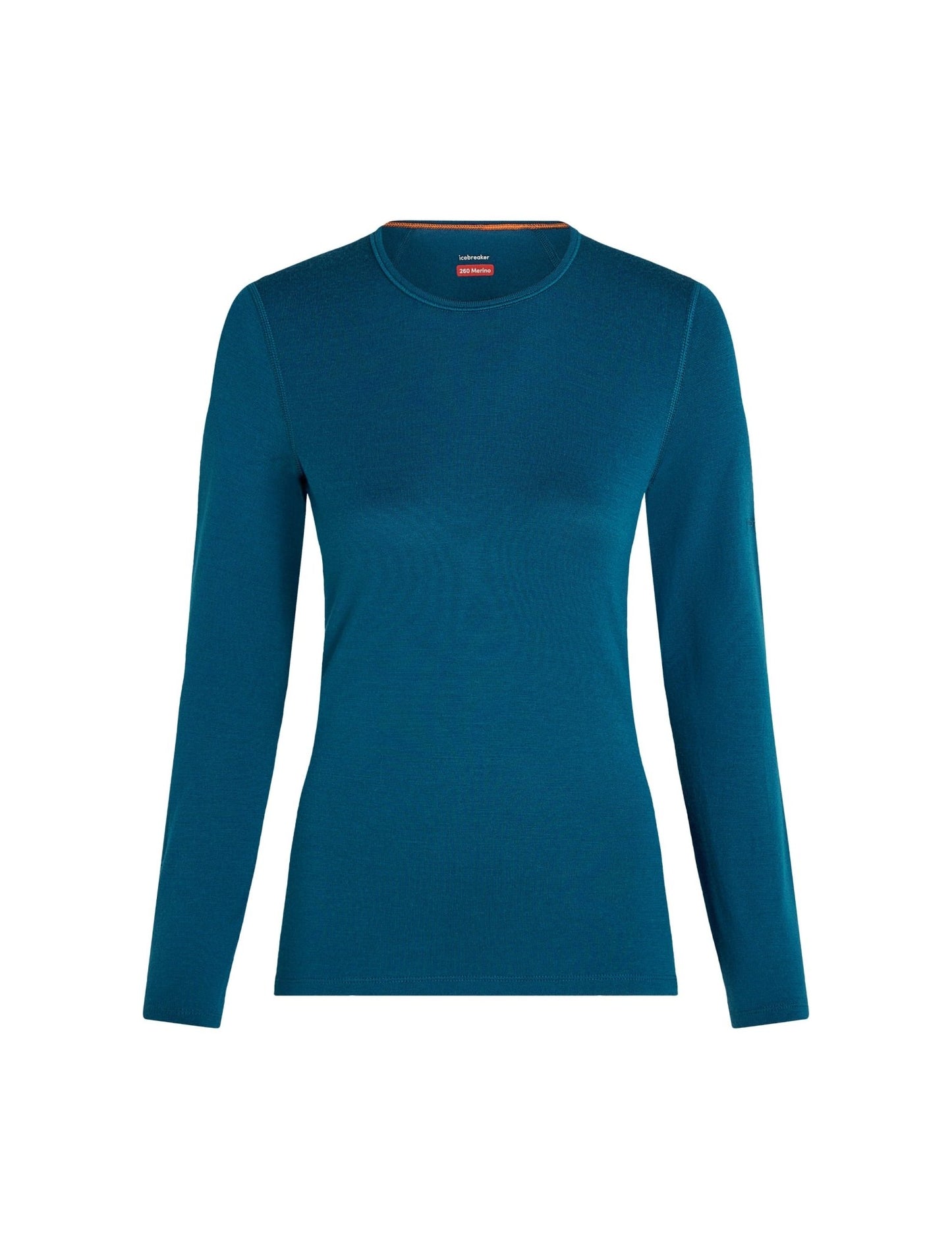 Icebreaker 260 Tech Womens LS Crewe - Skiis & Biikes
