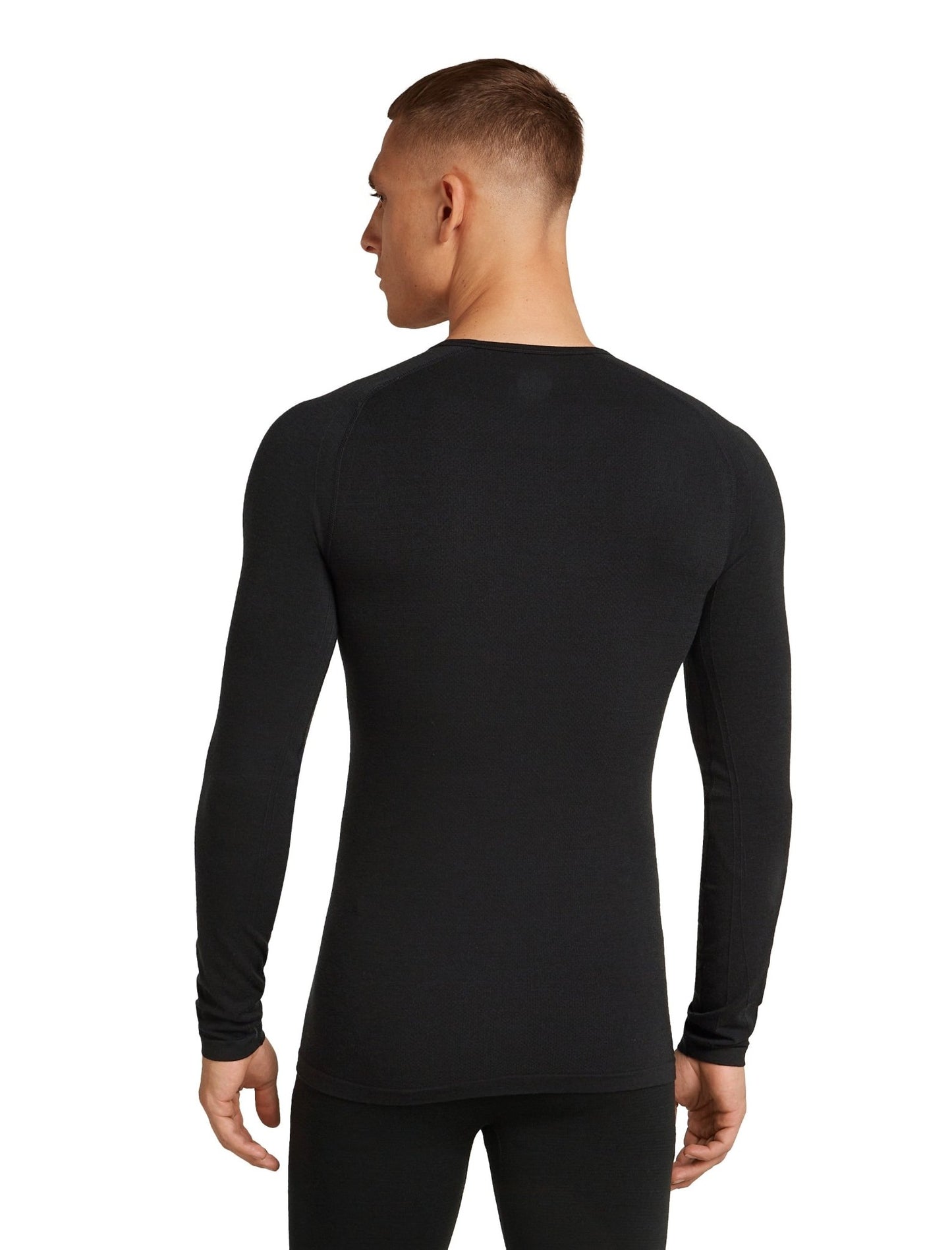 Icebreaker 260 ZoneKnit Mens Seamless LS Crewe - Skiis & Biikes