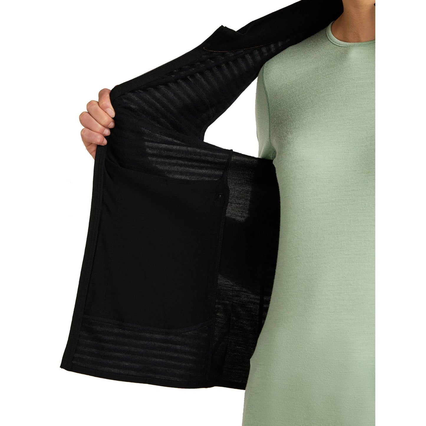 Icebreaker 300 RealFleece Descender Womens Vest - Skiis & Biikes