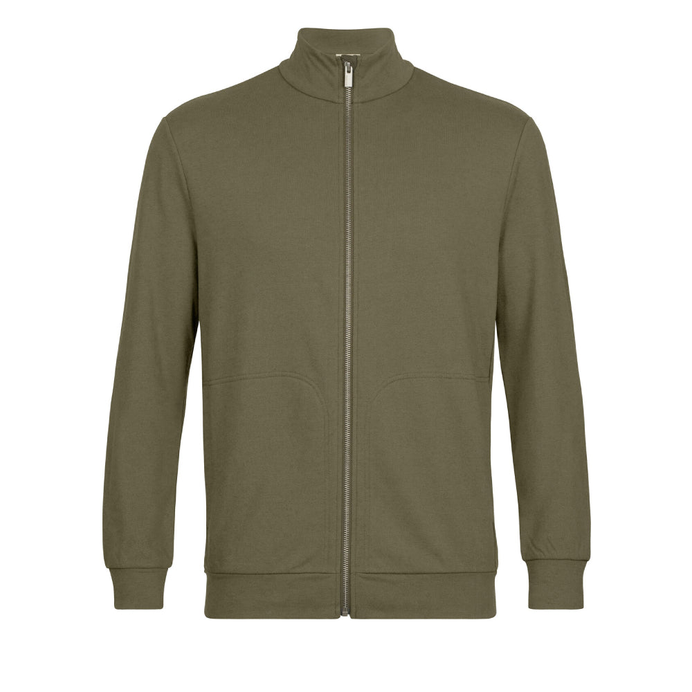 Icebreaker Central II Mens LS Zip - Skiis & Biikes