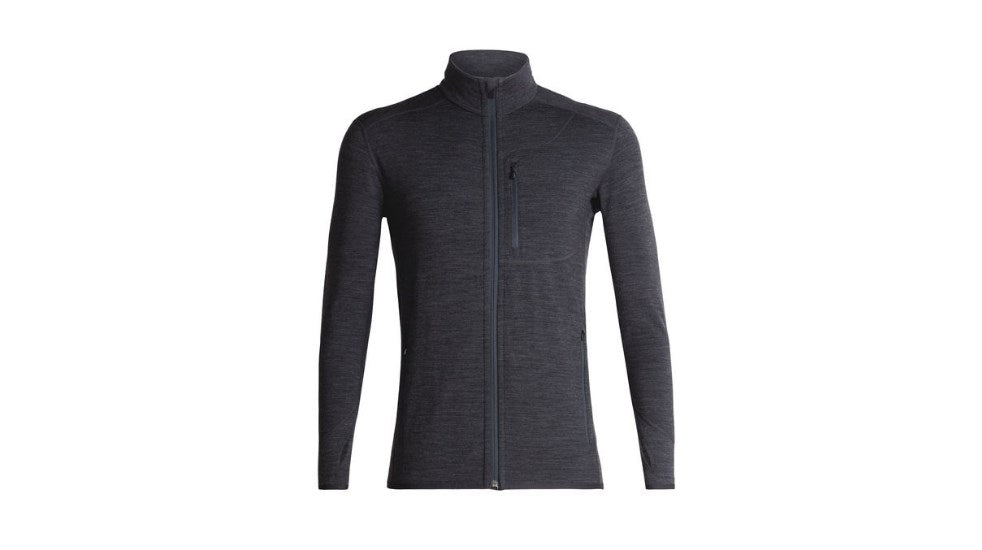 Icebreaker Descender Mens Long Sleeve Zip 2019 - Skiis & Biikes