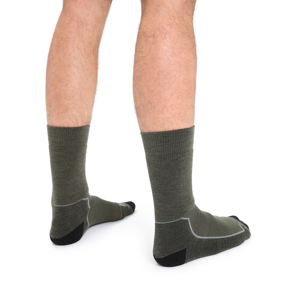 Icebreaker Hike+ Medium Mens Crew Sock - Skiis & Biikes