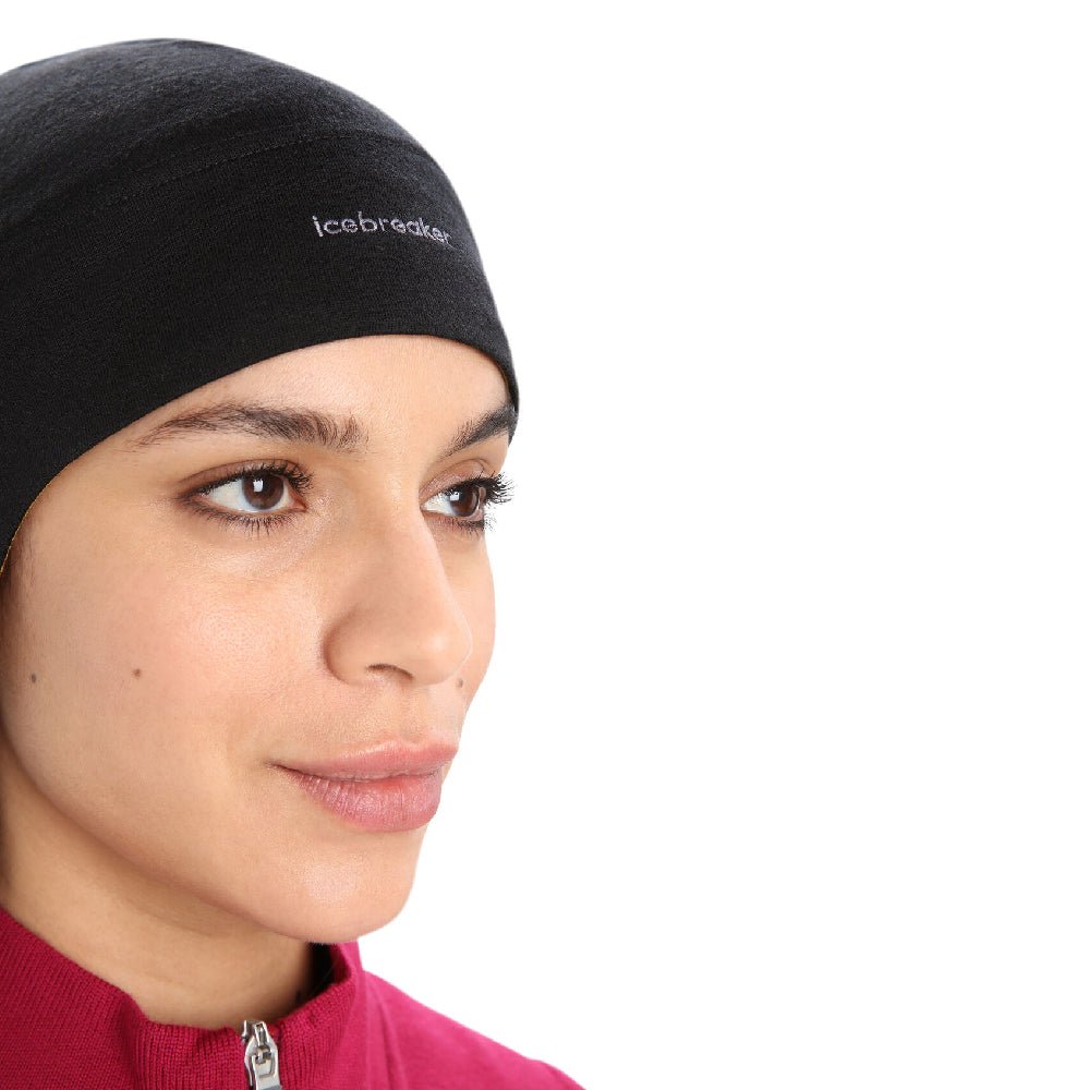 Icebreaker Quantum Unisex Beanie - Skiis & Biikes