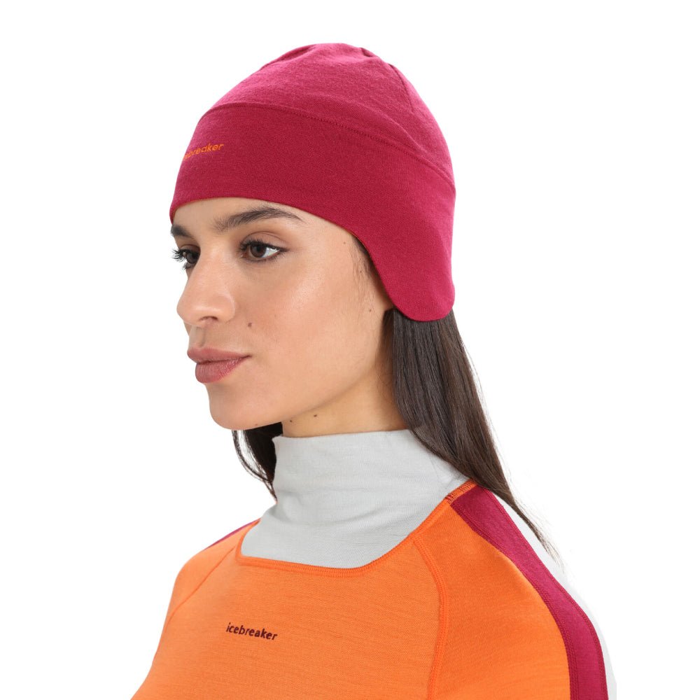 Icebreaker Quantum Unisex Beanie - Skiis & Biikes