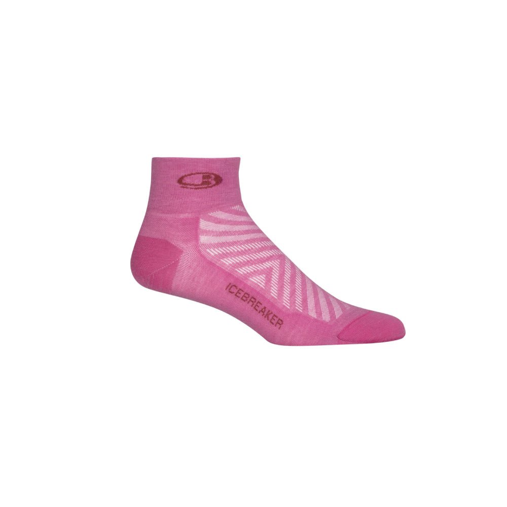 Icebreaker Run+ Ultralight Womens Mini Sock - Skiis & Biikes