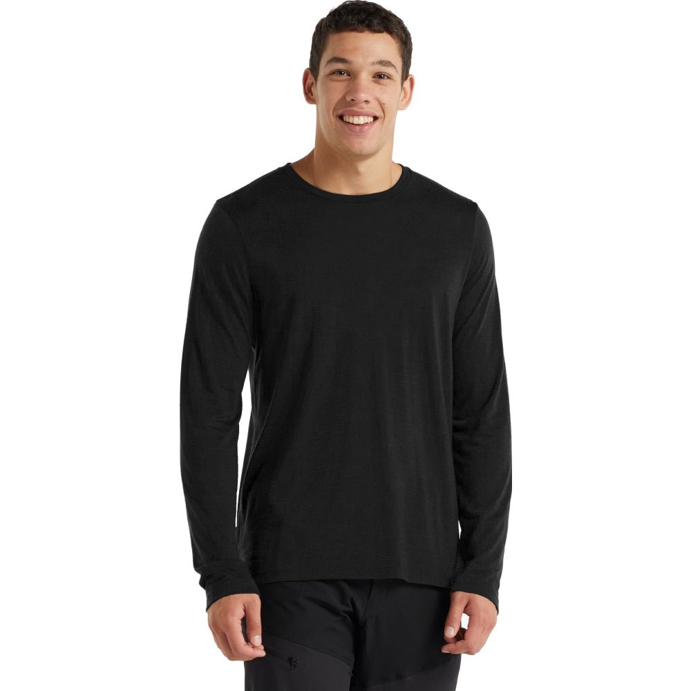 Icebreaker Sphere I Mens LS Tee - Skiis & Biikes