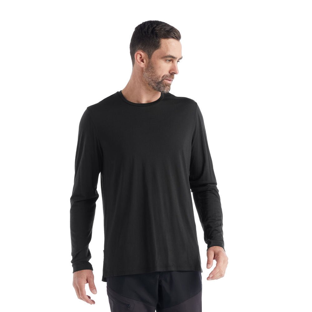 Icebreaker Sphere II Mens LS Tee - Skiis & Biikes