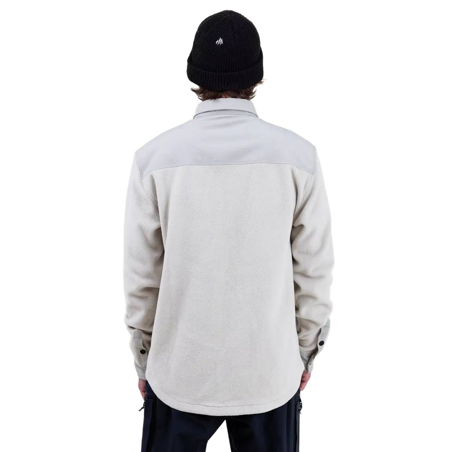 Jones December Mens Fleece Shirt 2026 - Skiis & Biikes