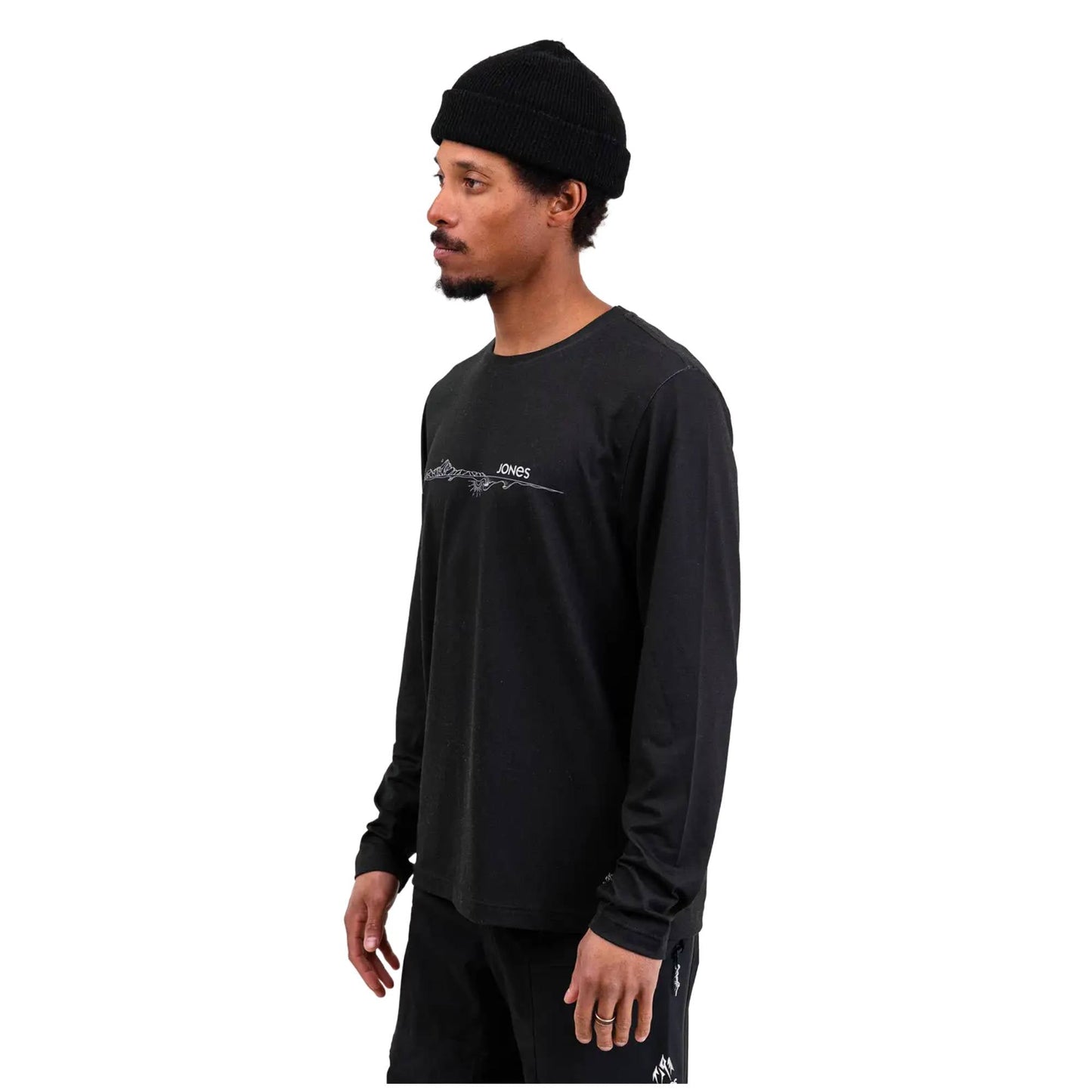 Jones Tech Mens LS Tee 2026 - Skiis & Biikes