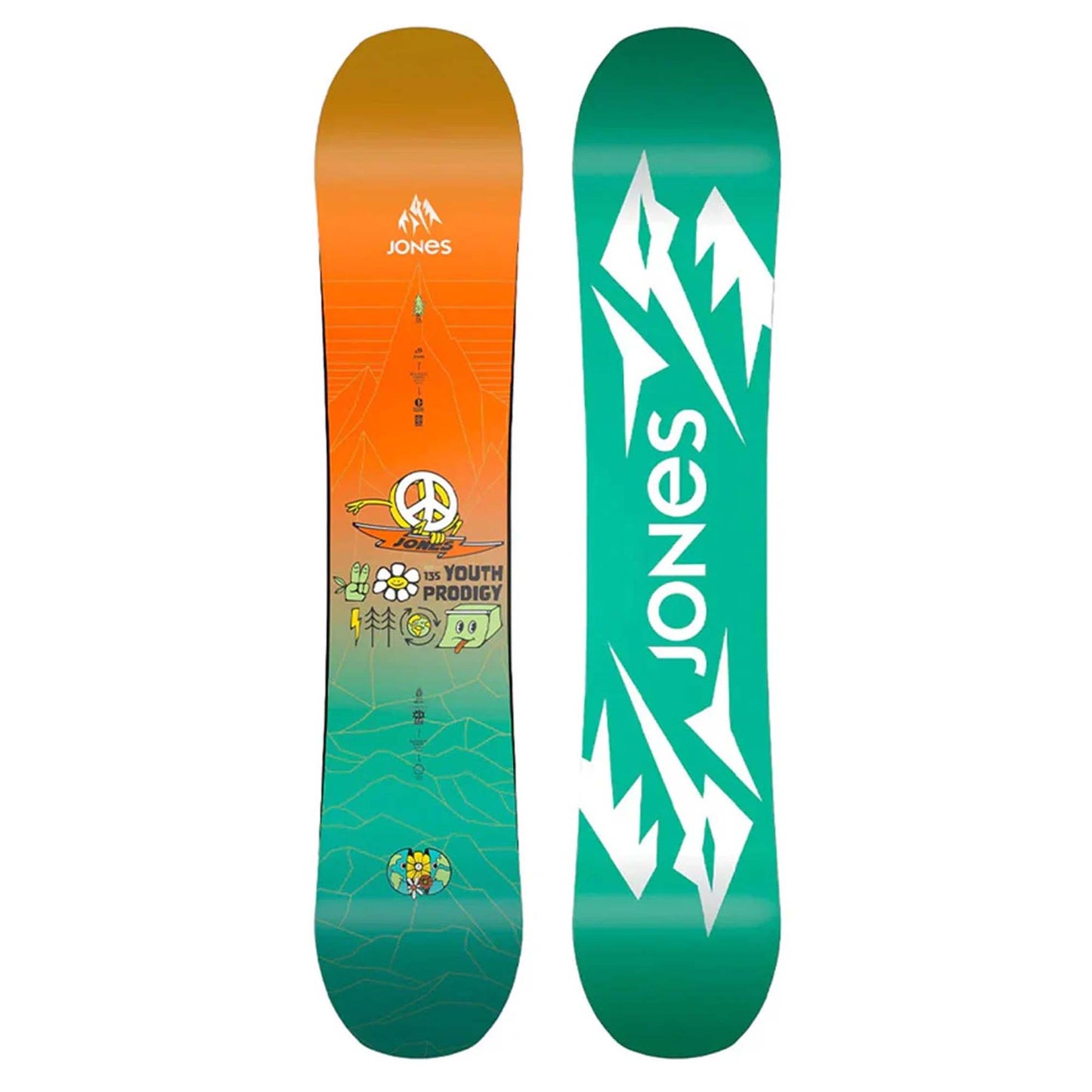 Jones Youth Prodigy Junior Snowboard 2025 - Skiis & Biikes