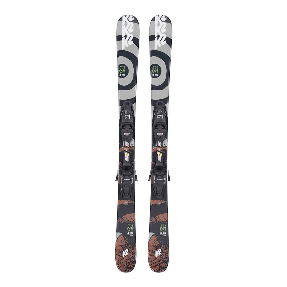 K2 Juvy Junior Ski + FDT 4.5 B85 GW Binding 2023 129 - Skiis & Biikes