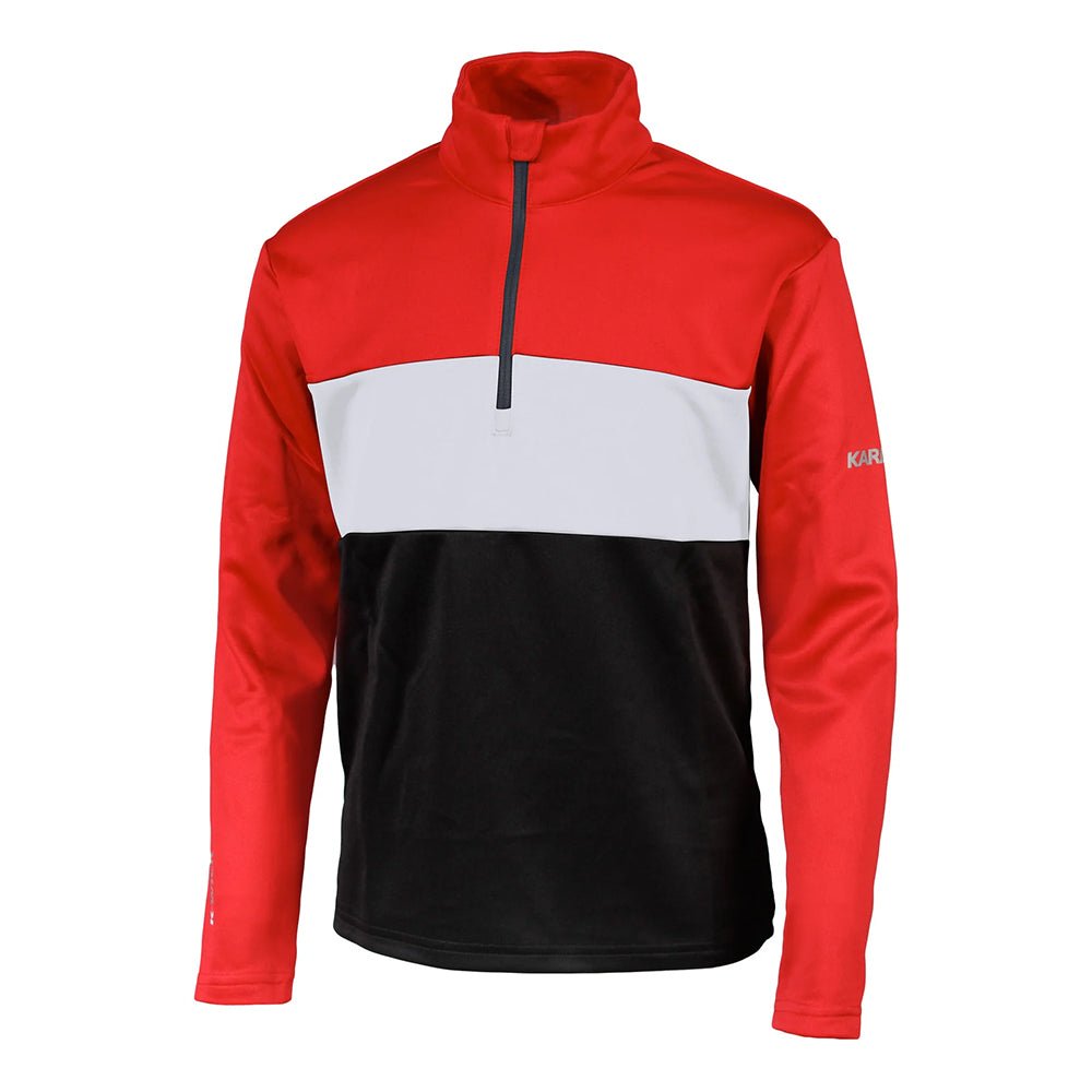 Karbon Atom Junior Boys Zip Fleece 2024 - Skiis & Biikes
