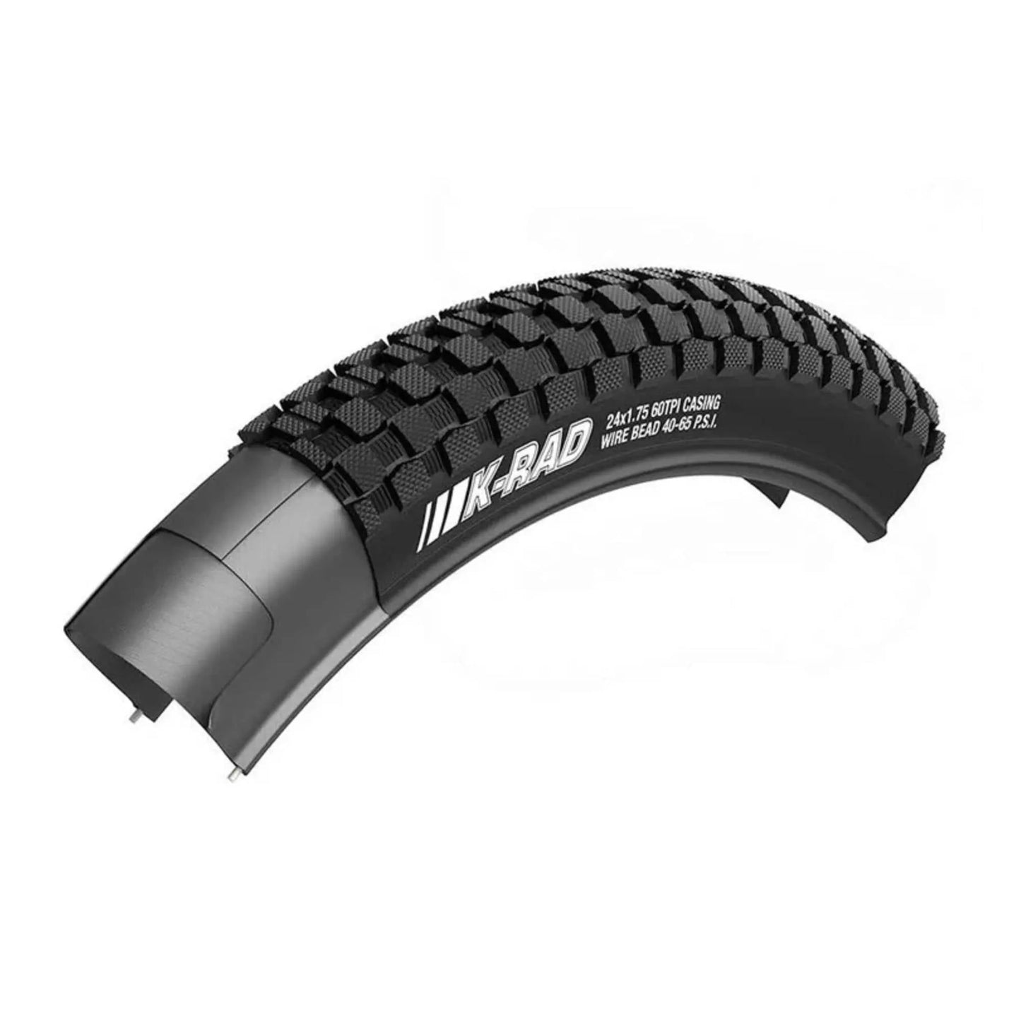 Kenda K - Rad Tire 26''x2.30 Wire Clincher PRC 60TPI - Skiis & Biikes