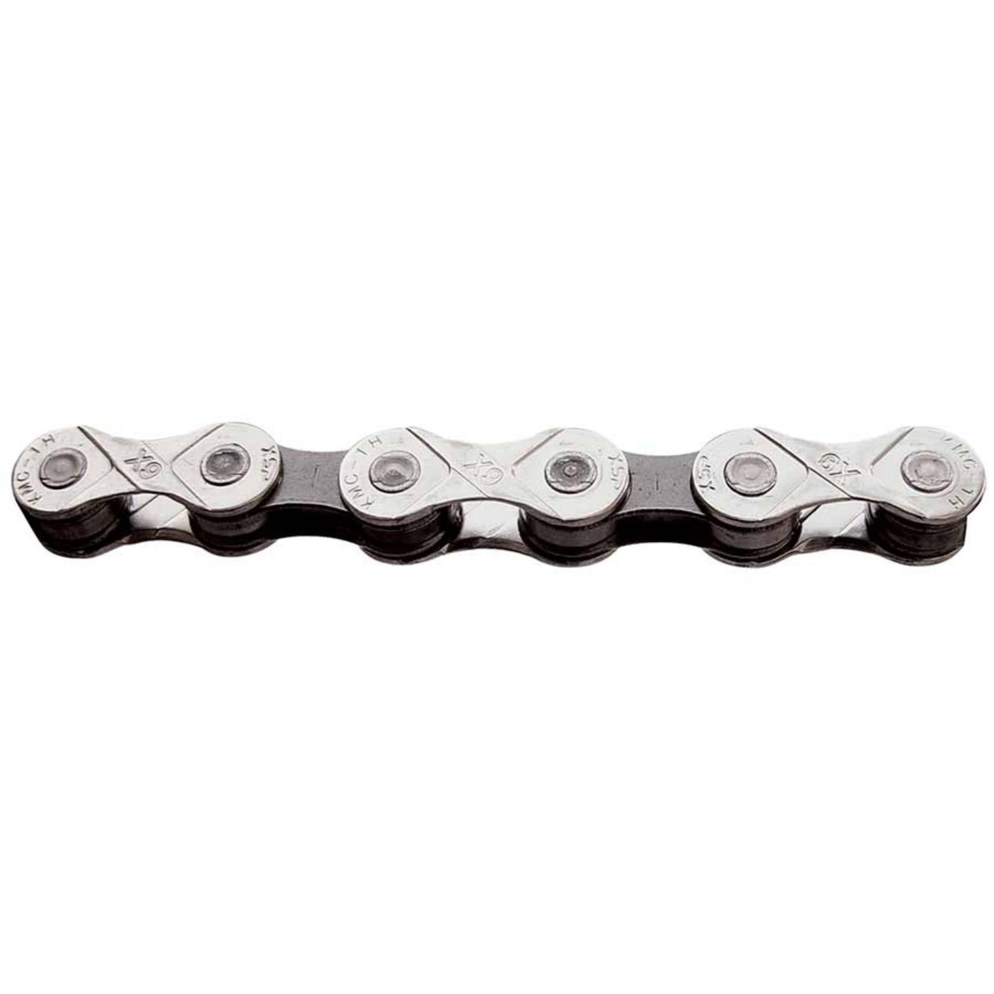KMC X9 9 speed NP/GY Chain - Skiis & Biikes