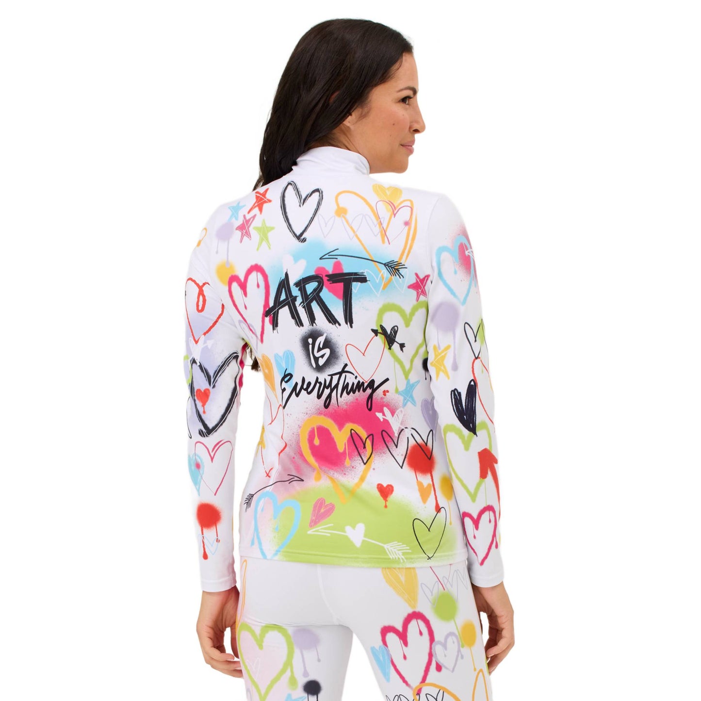 Krimson Klover Graffiti Womens Top 2026 - Skiis & Biikes