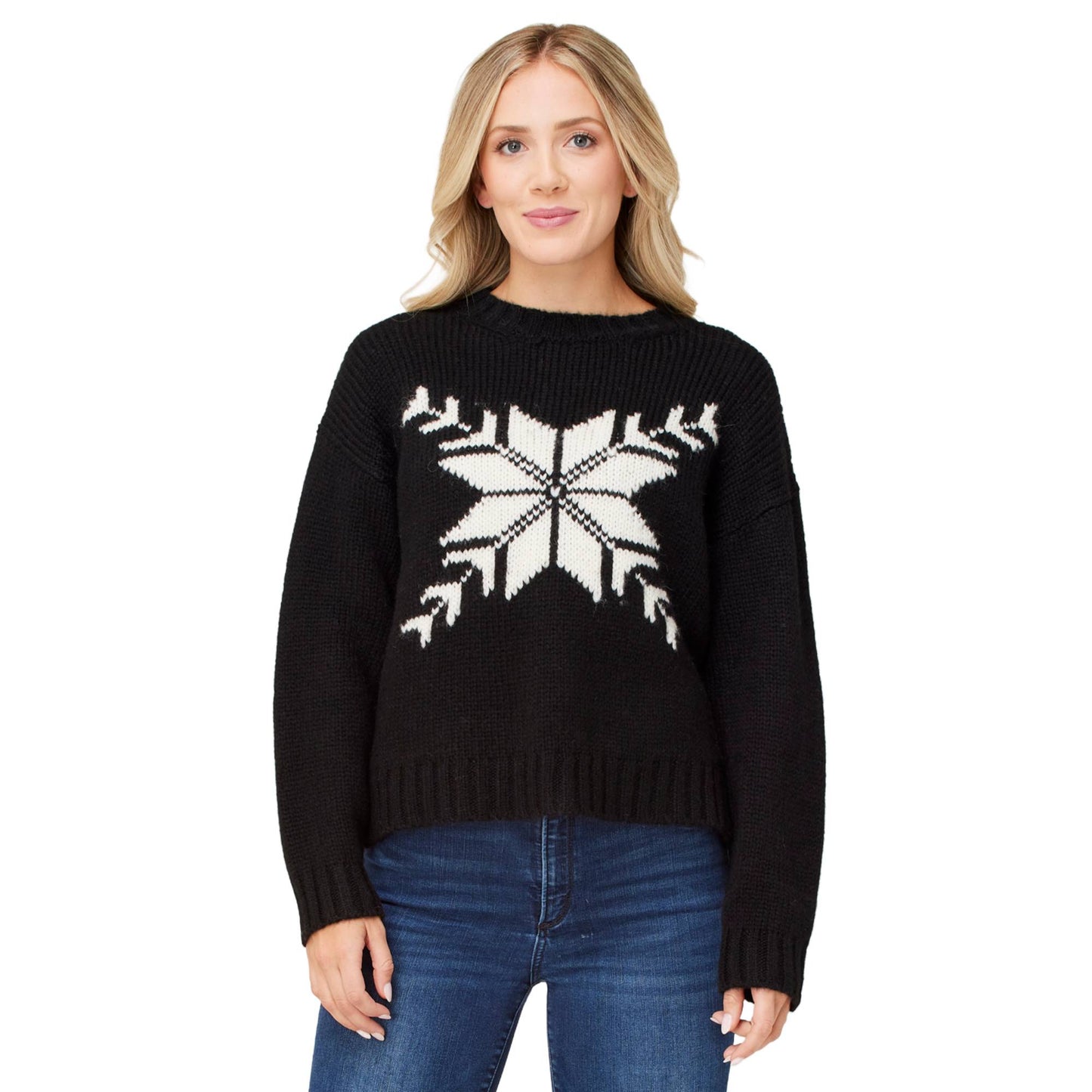 Krimson Klover Snowflake Womens Sweater 2025 - Skiis & Biikes