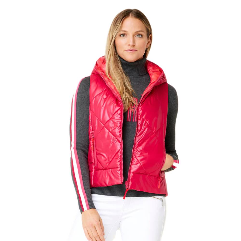 Krimson Klover Vesta Hooded Womens Reversible Vest 2024 - Skiis & Biikes