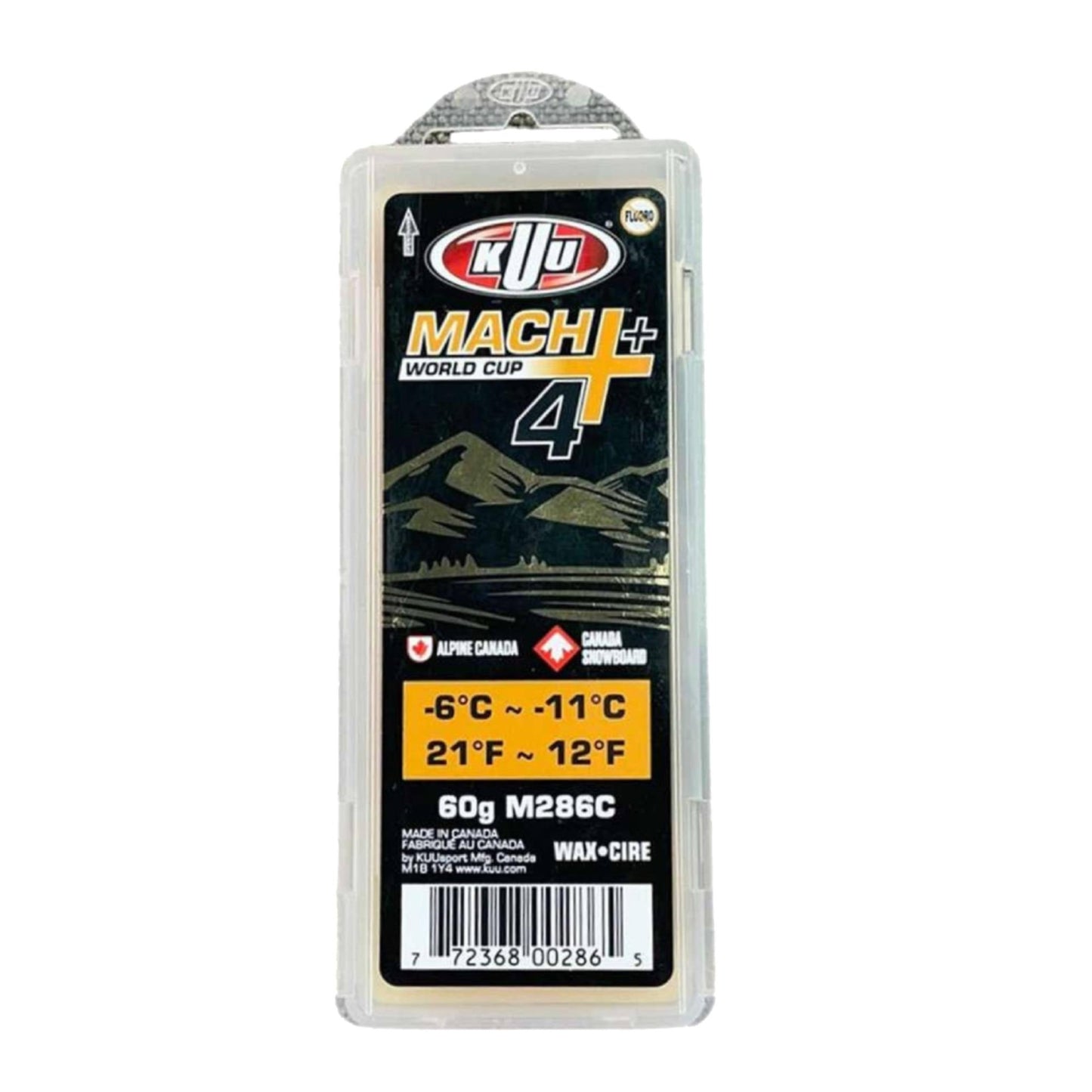 Kuu Mach 4+ WC Wax - Skiis & Biikes