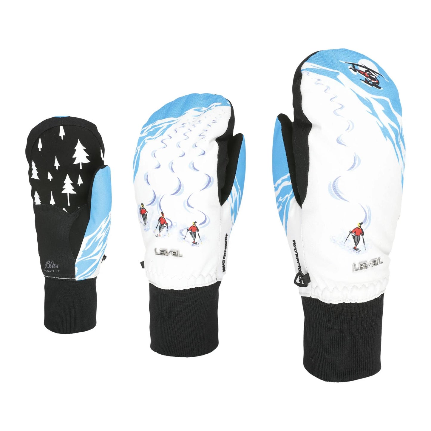 Level Bliss Coral Womens Mitt - Skiis & Biikes
