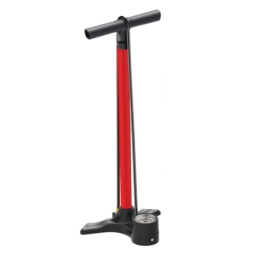 Lezyne Macro Floor Pump Drive 2.5" ABS - 1 Pro Chuck 220psi Red - Skiis & Biikes
