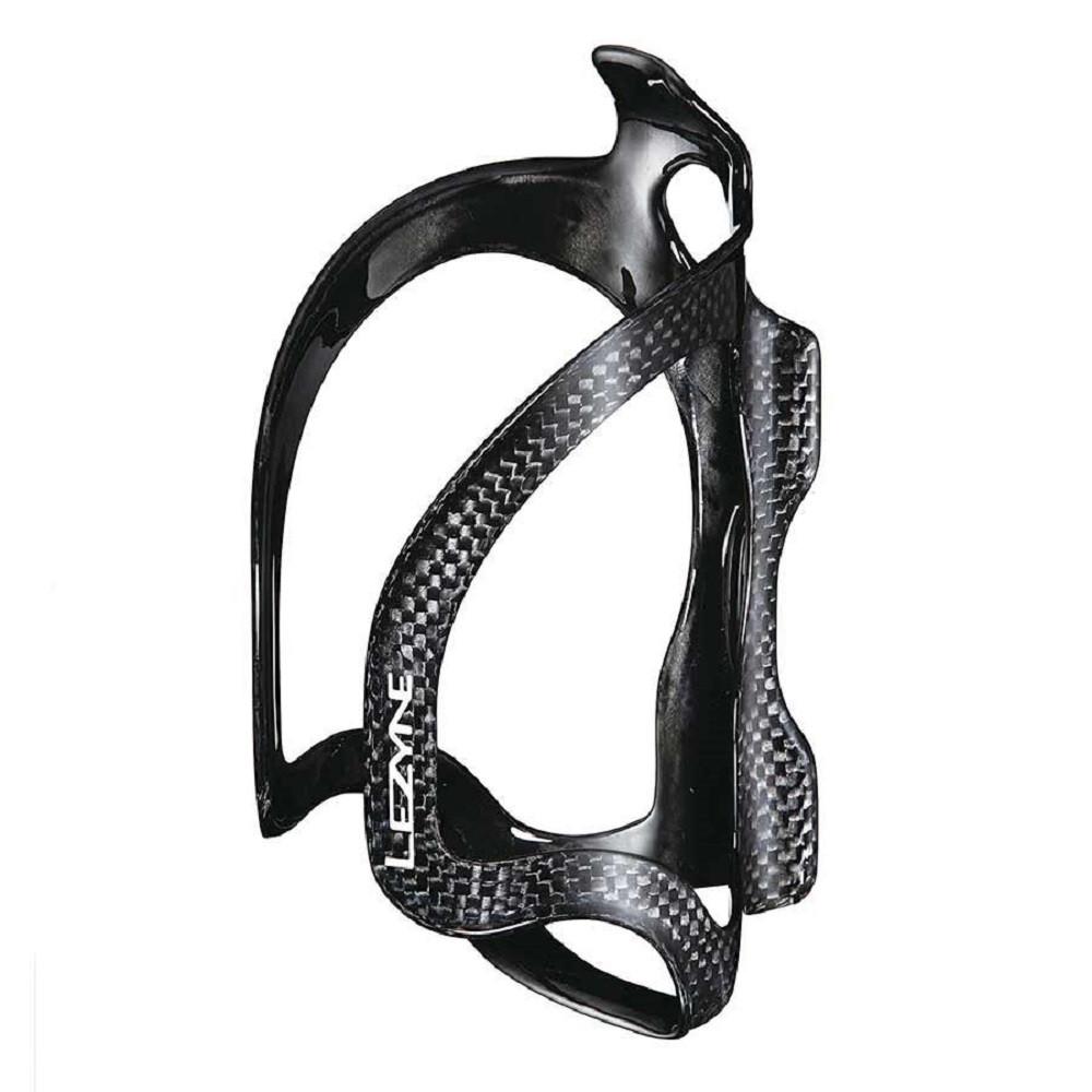 Lezyne, Road Drive Carbon, Bottle Cage with Integrated Pump Holder - Skiis & Biikes