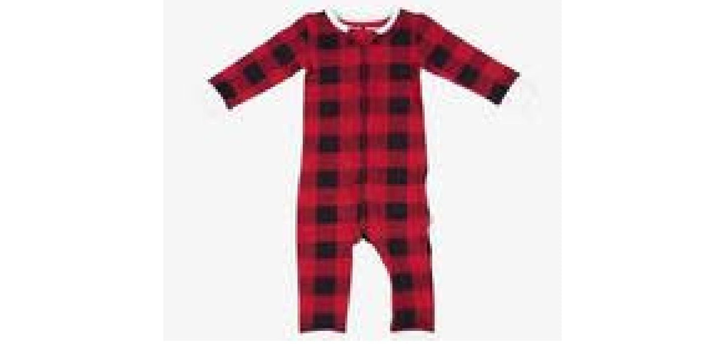 Lola & Taylor Country Moose Infant Romper 2020 - Skiis & Biikes