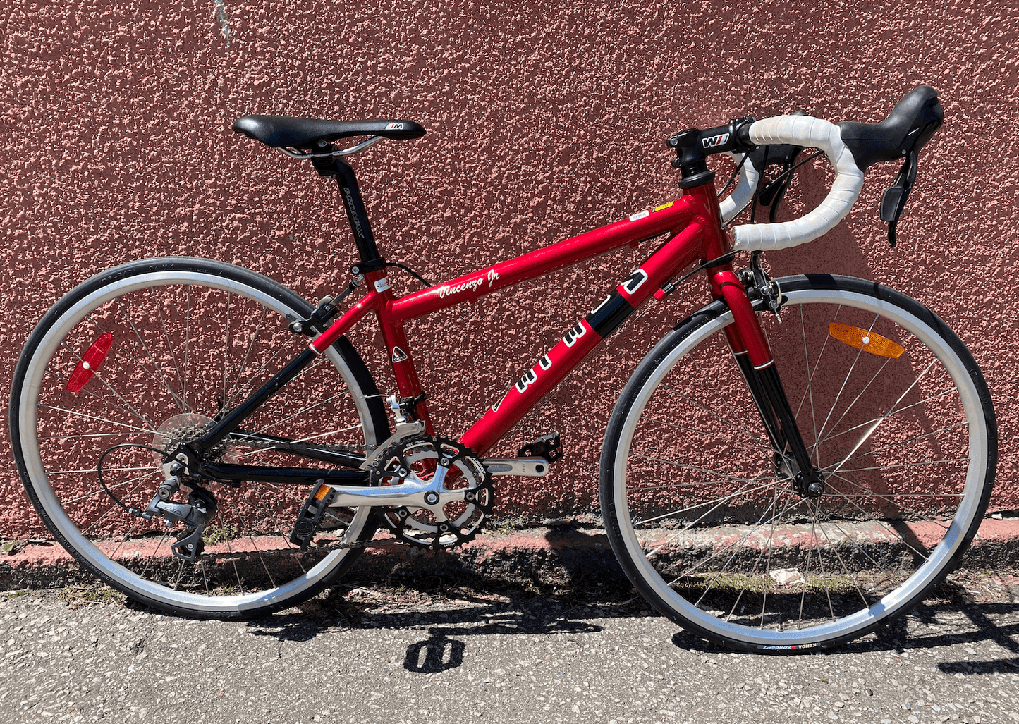 Miele Vincenzo Junior Road Bike 24 Red M - Skiis & Biikes