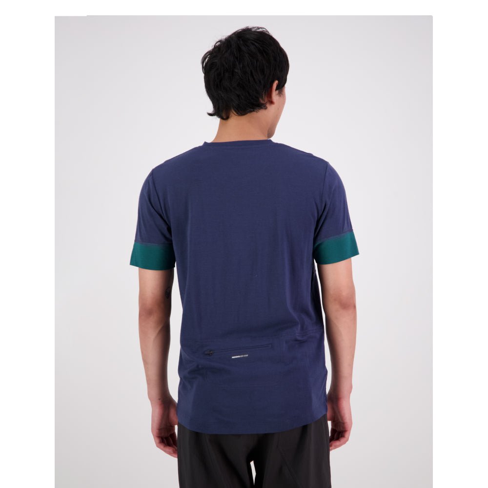 Mons Royale Cadence Half Zip Mens Jersey - Skiis & Biikes