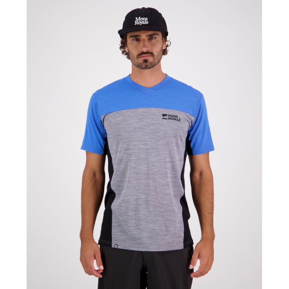 Mons Royale Redwood Enduro VT Mens Jersey - Skiis & Biikes