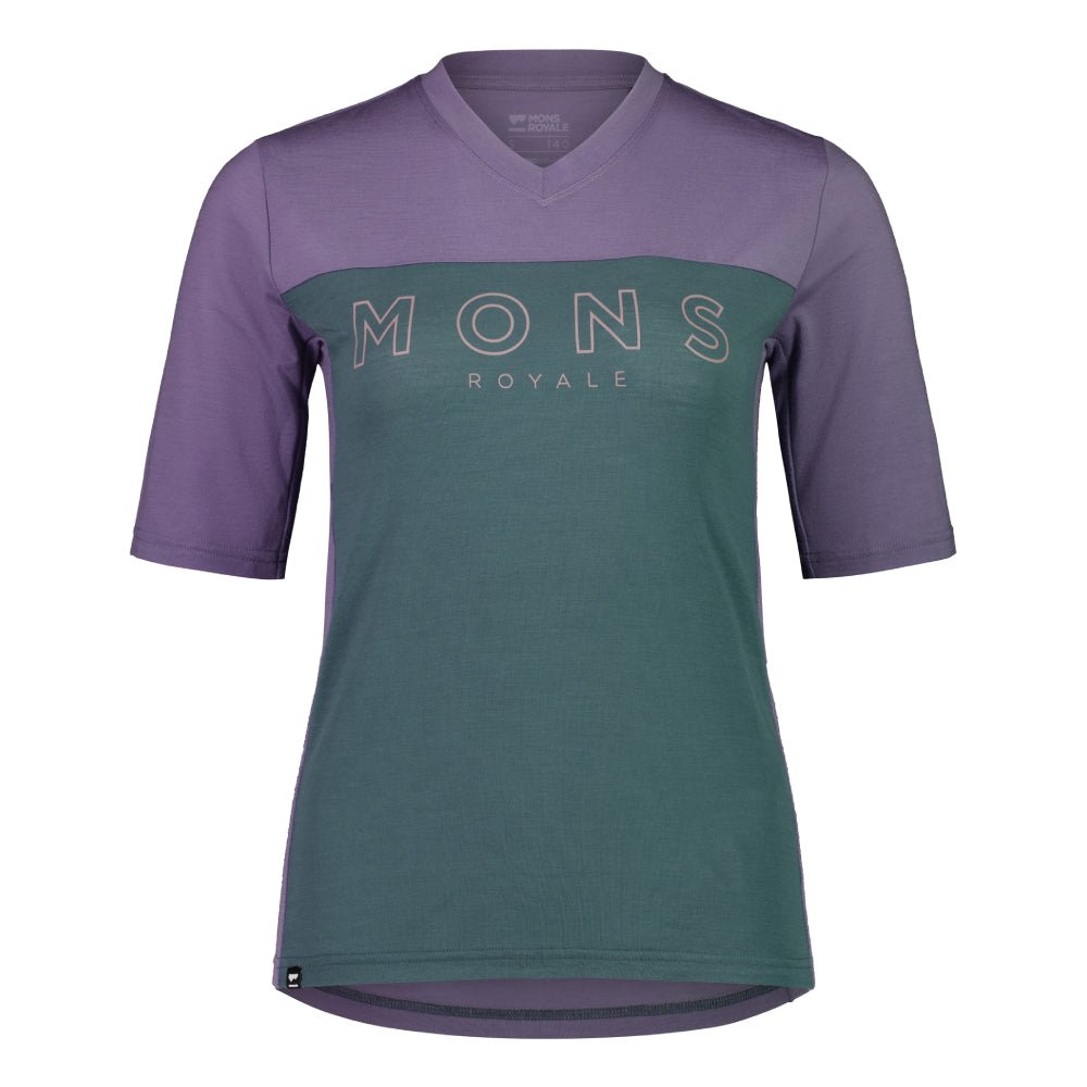 Mons Royale Redwood Enduro VT Womens Jersey - Skiis & Biikes