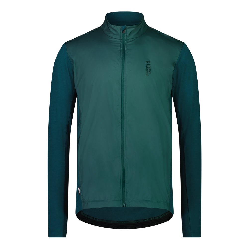 Mons Royale Redwood Merino Air - Con Wind Jersey - Skiis & Biikes