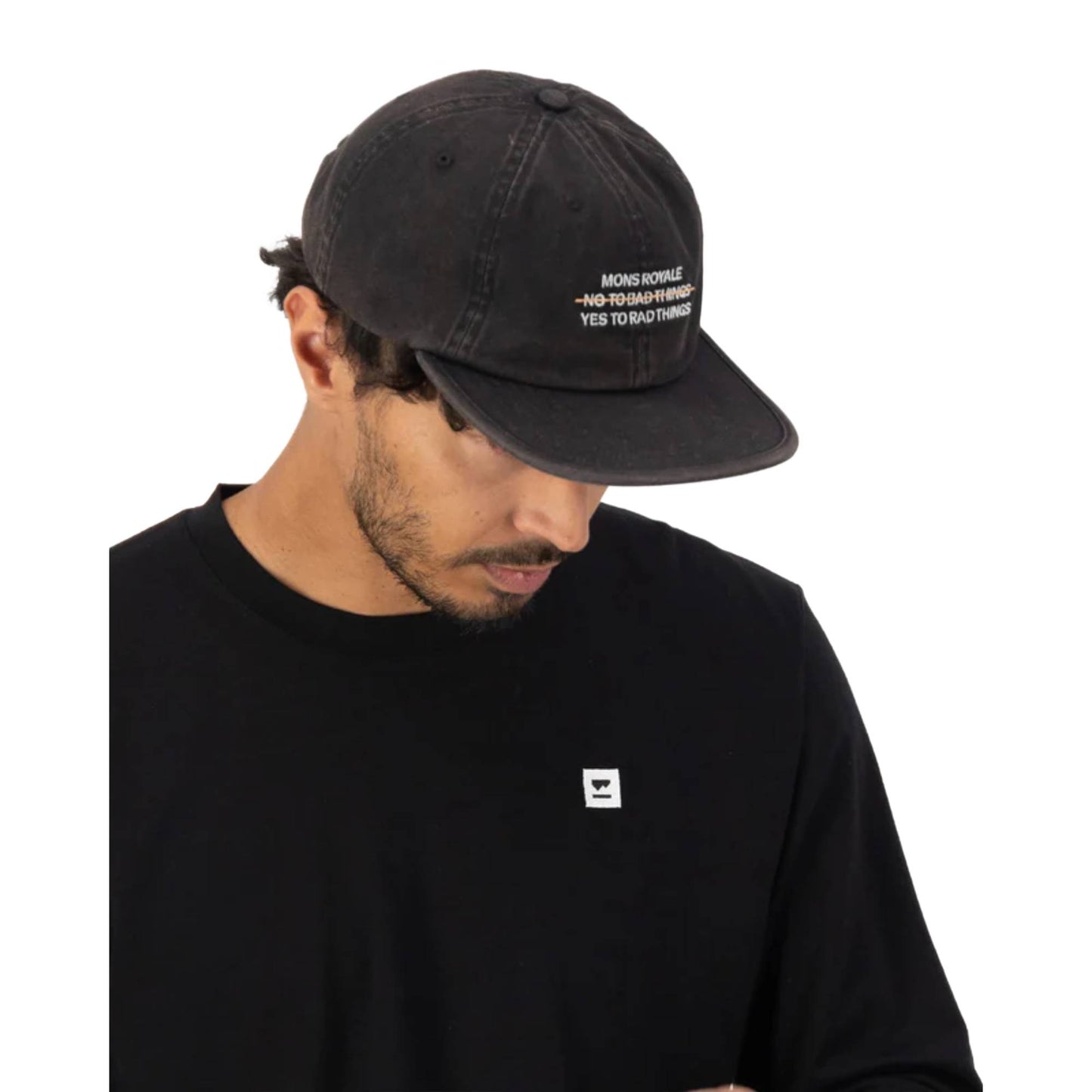 Mons Royale Roam 6 Panel Hat - Skiis & Biikes