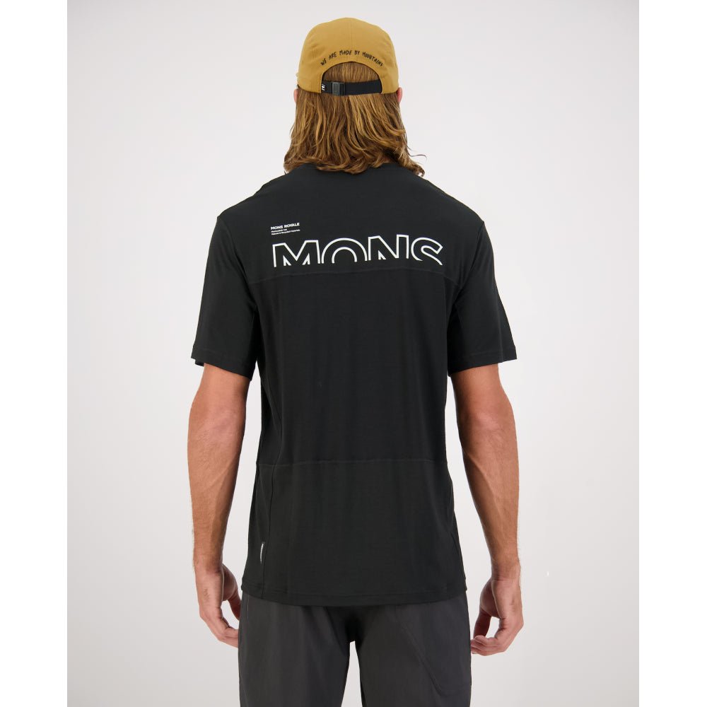 Mons Royale Tarn Merino Shift Mens Jersey - Skiis & Biikes