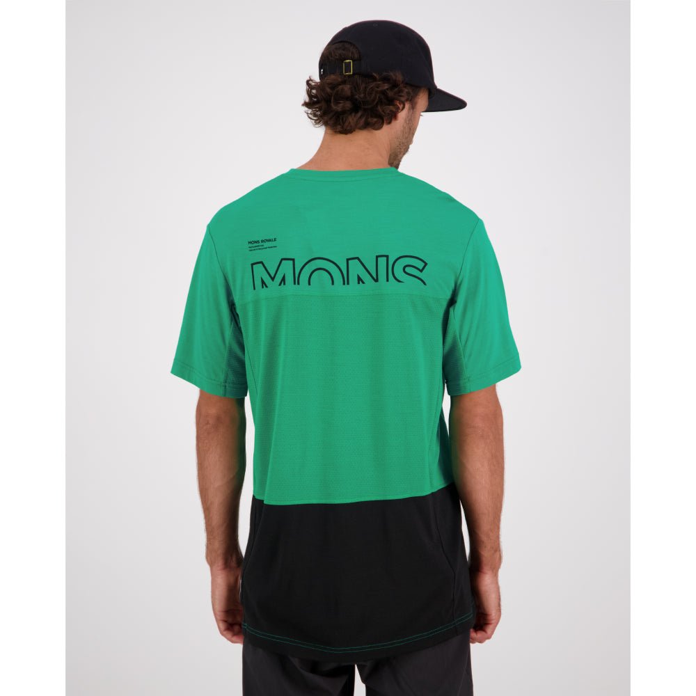 Mons Royale Tarn Merino Shift Mens Jersey - Skiis & Biikes