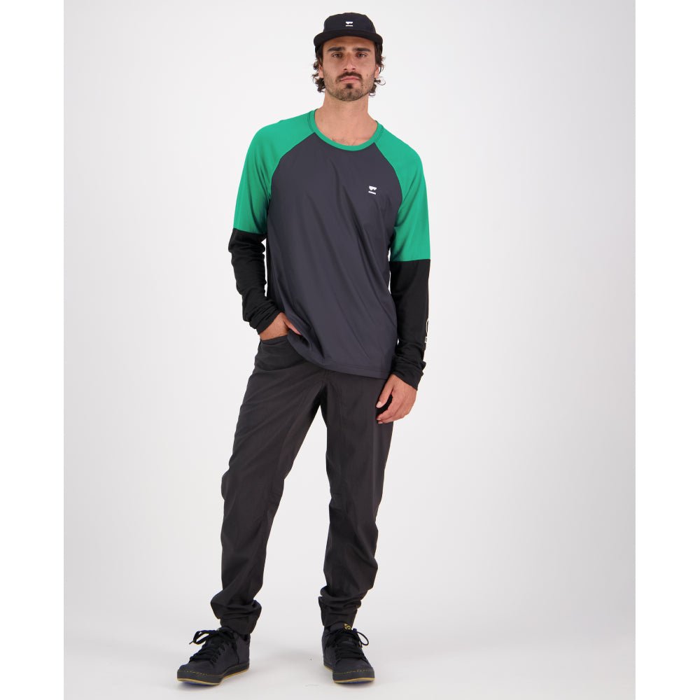 Mons Royale Tarn Merino Shift Wind Mens Jersey - Skiis & Biikes