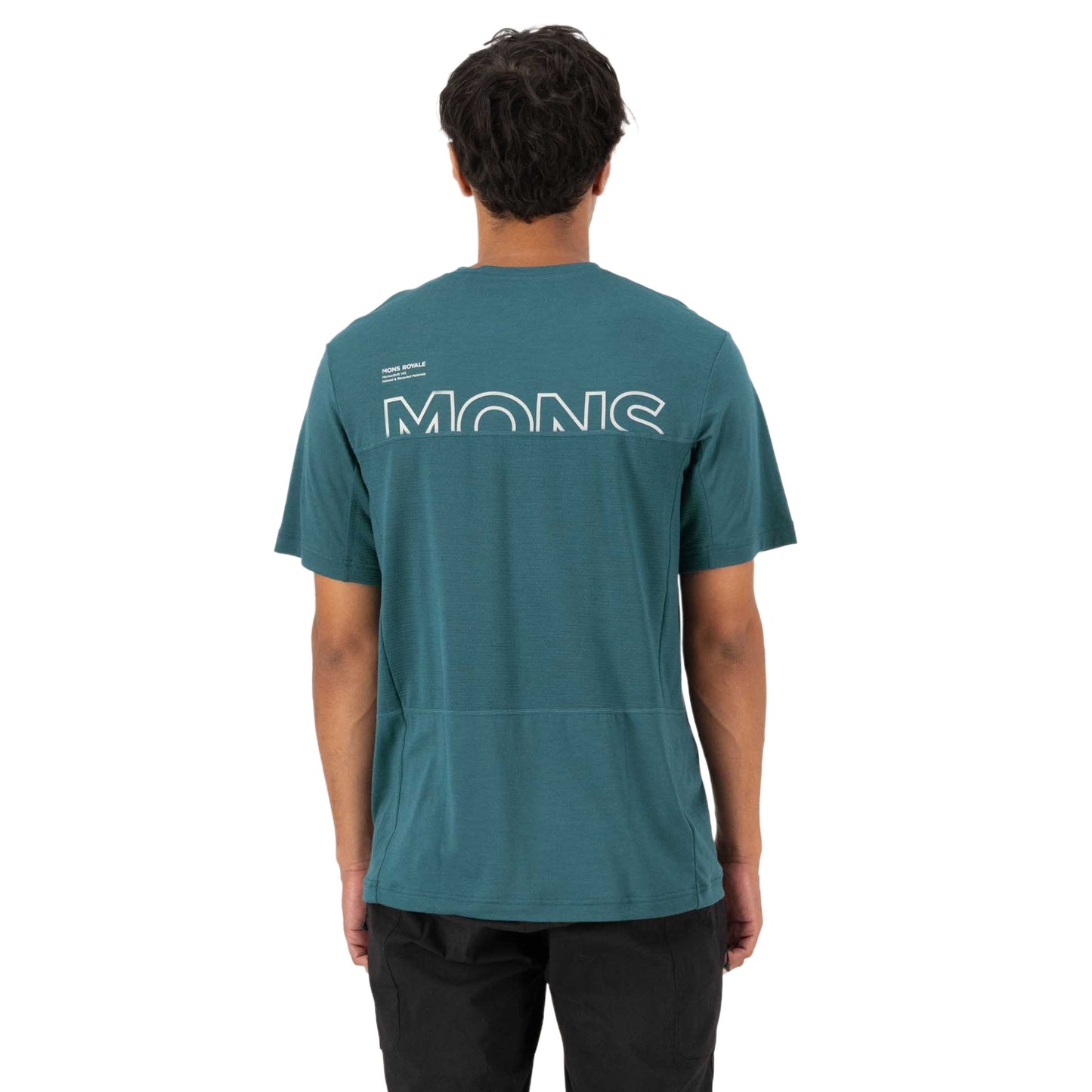 Mons Royale Tarn Merino SS Mens Jersey - Skiis & Biikes
