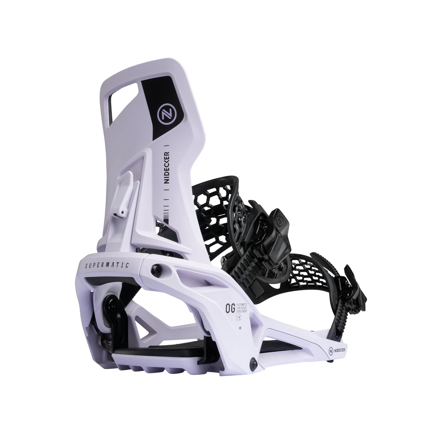 Nidecker Supermatic OG Snowboard Bindings 2026 - Skiis & Biikes