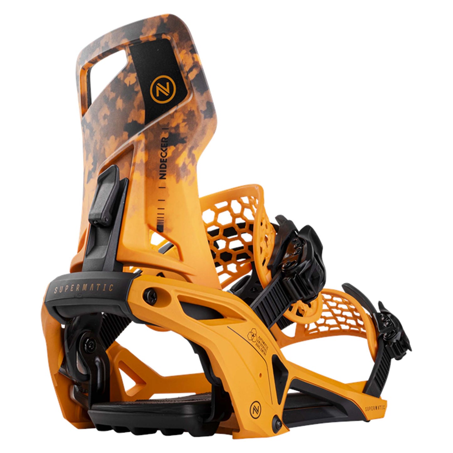 Nidecker Supermatic Snowboard Bindings 2025 - Skiis & Biikes