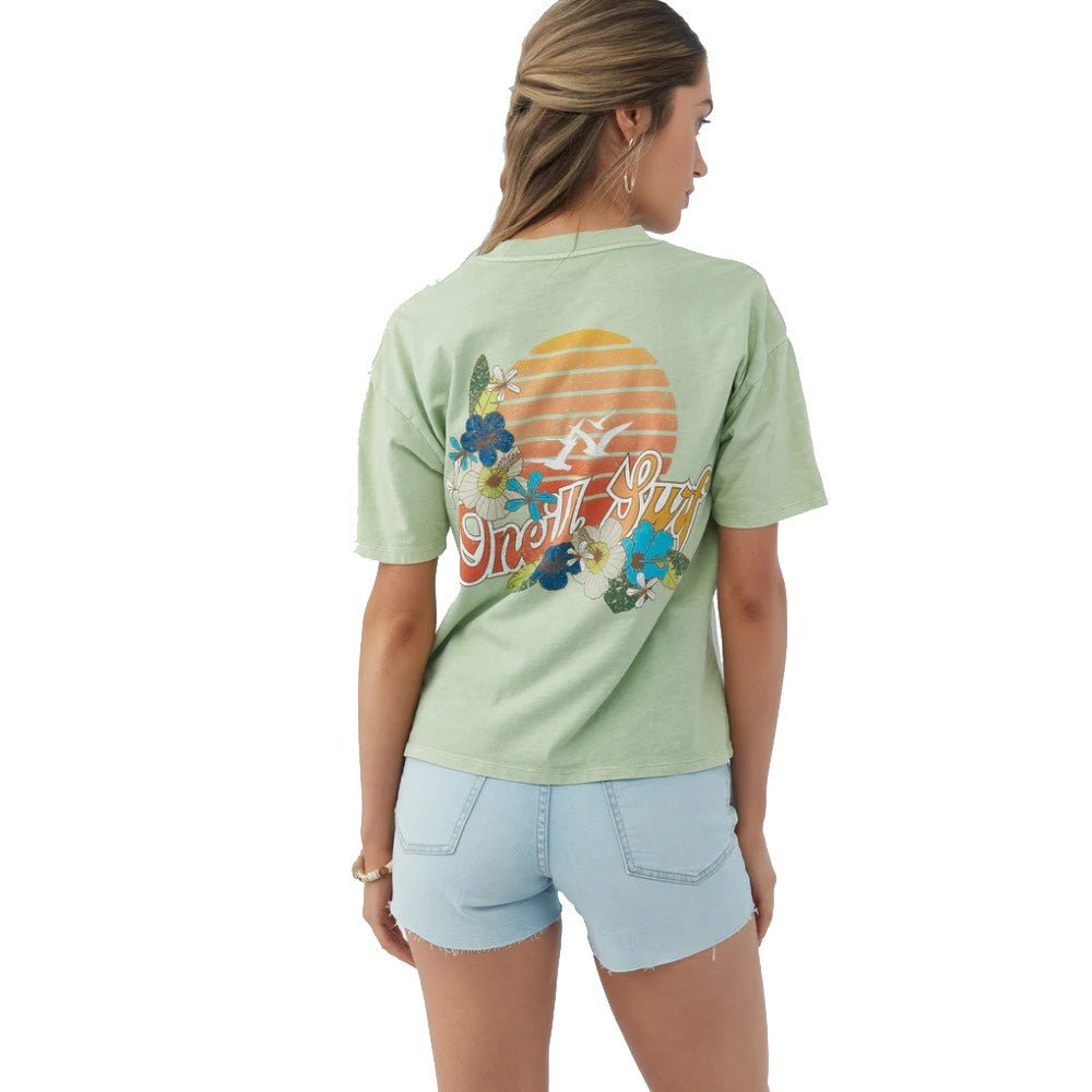 Oneill Sundown Womens T-shirt 2023 - Skiis & Biikes