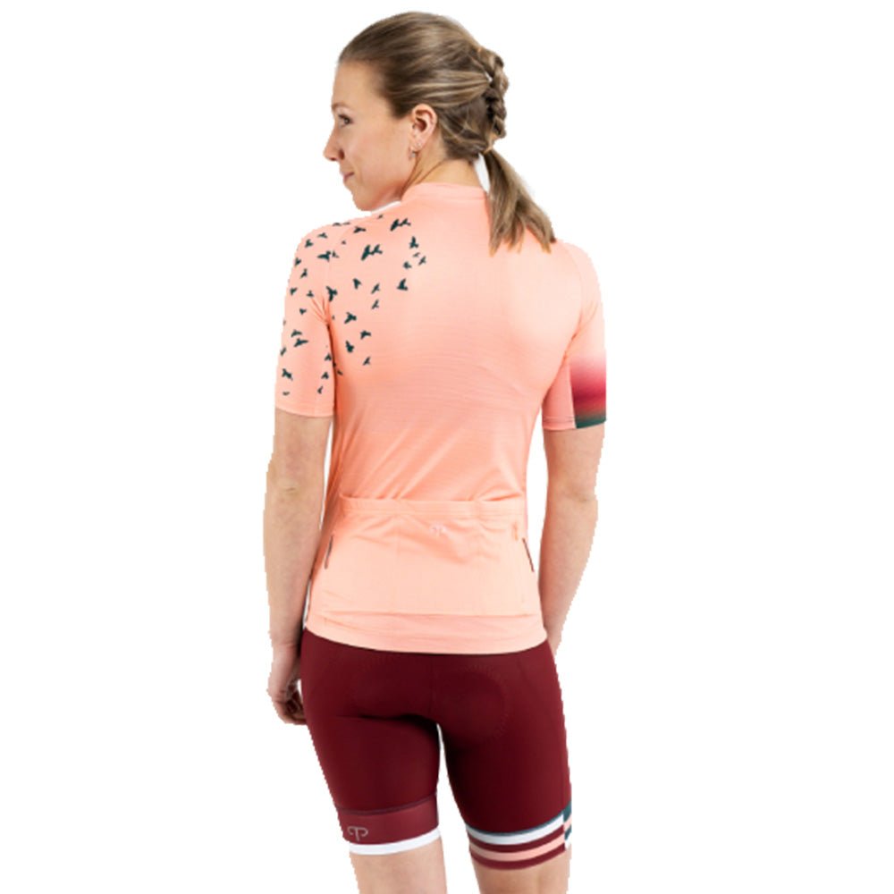 Peppermint Breeze Womens Jersey - Skiis & Biikes